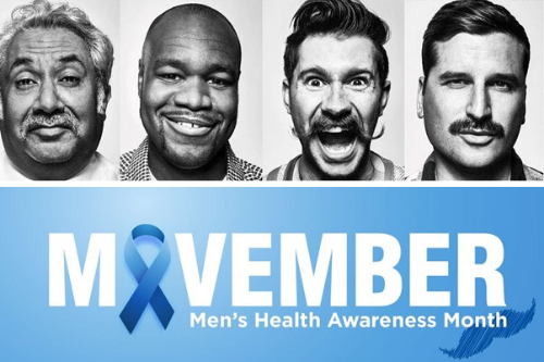 It's #MOVEMBER! Here are some ways you can help support and raise