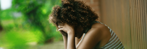 Grief and loss as a woman processes losing a loved one
