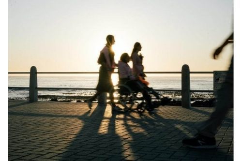 people walking