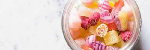 colorful candies in bowl