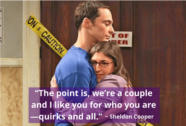 Couple hugging