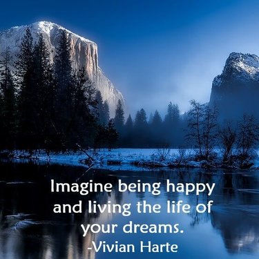 Expect good things to happen in your life.